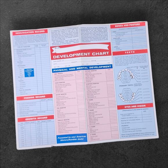 1963 Infant Care Pamphlet + Ephemera Lot Children’s Bureau John J Rhodes Rambler - Picture 9 of 12